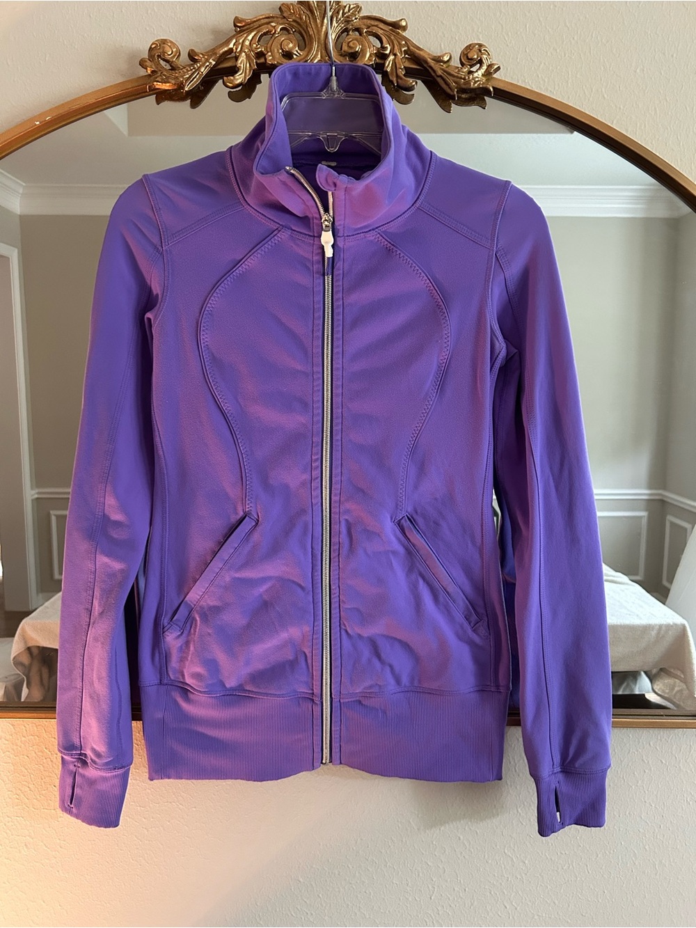 Lululemon Nice Asana Power Purple Full-Zip Women's Jacket